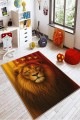 Galatasaray Halı Modelleri Sarı Aslan 5 Yıldız Taraftar Halısı VH142
