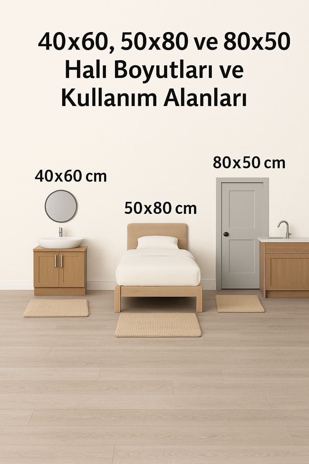 40x60, 50x80 ve 80x50 Halı Boyutları ve Kullanım Alanları