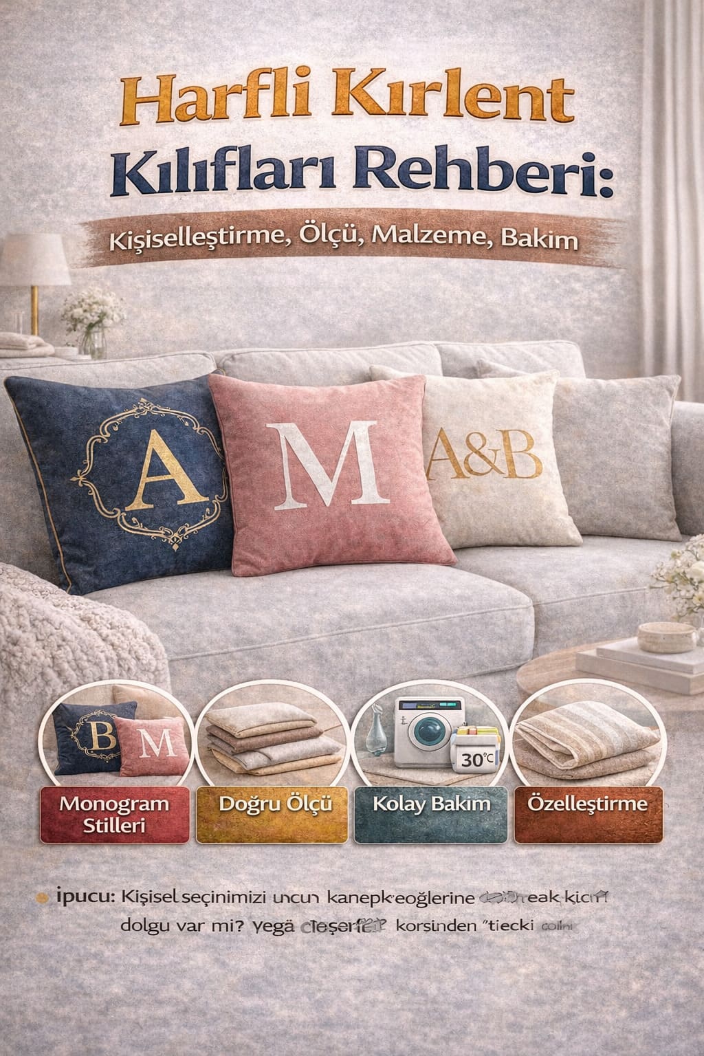 Baş Harfli Yastık Kılıfı Modelleri Ve Fiyatları