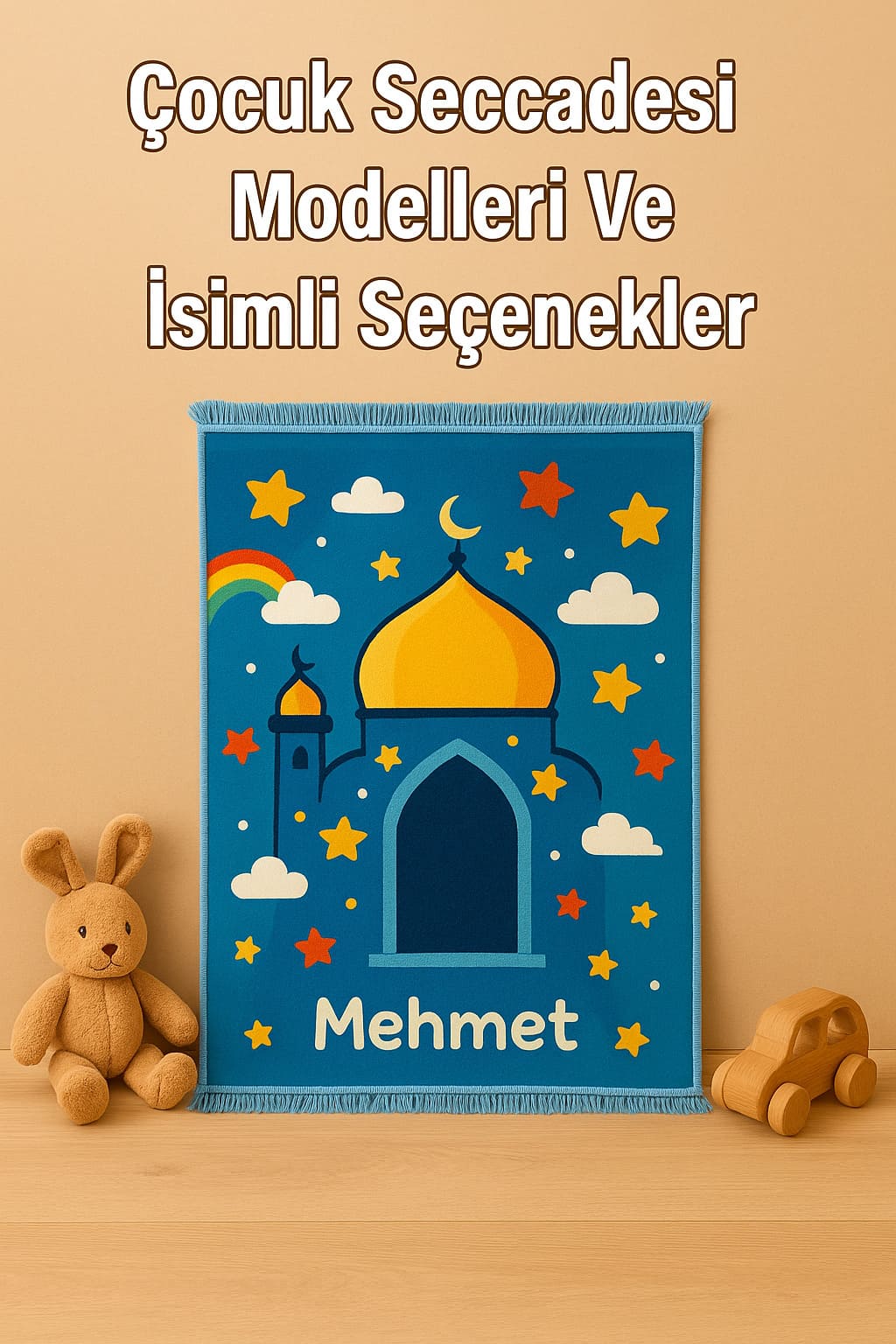 Çocuk Seccadesi Modelleri Ve İsimli Seçenekler