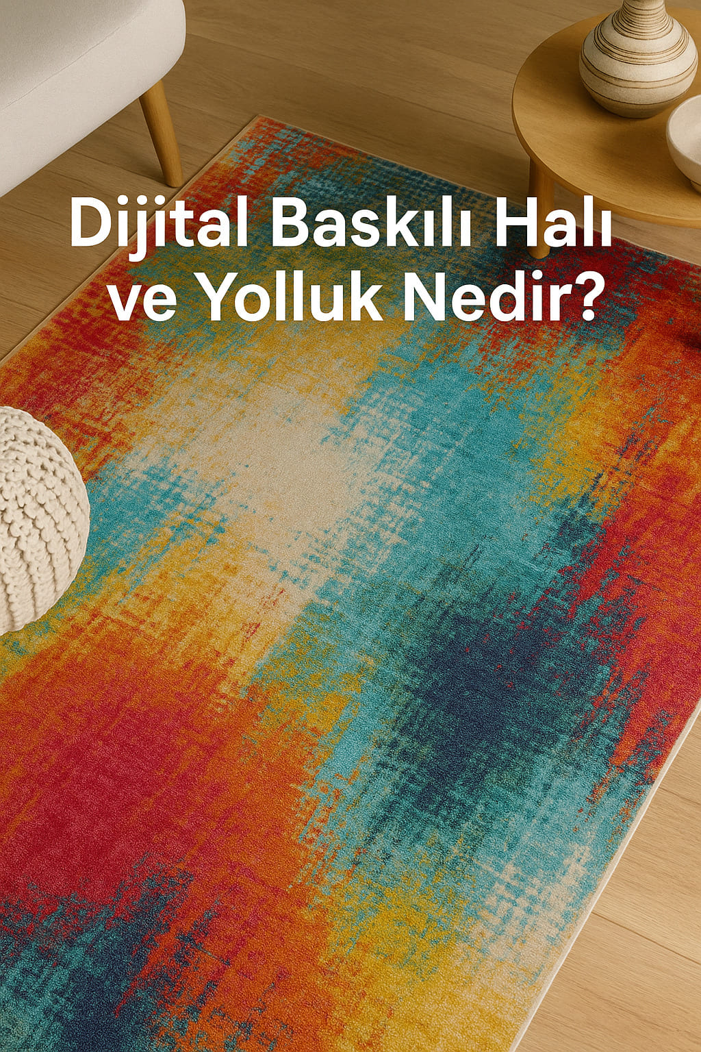 Dijital Baskılı Halı ve Yolluk Nedir?