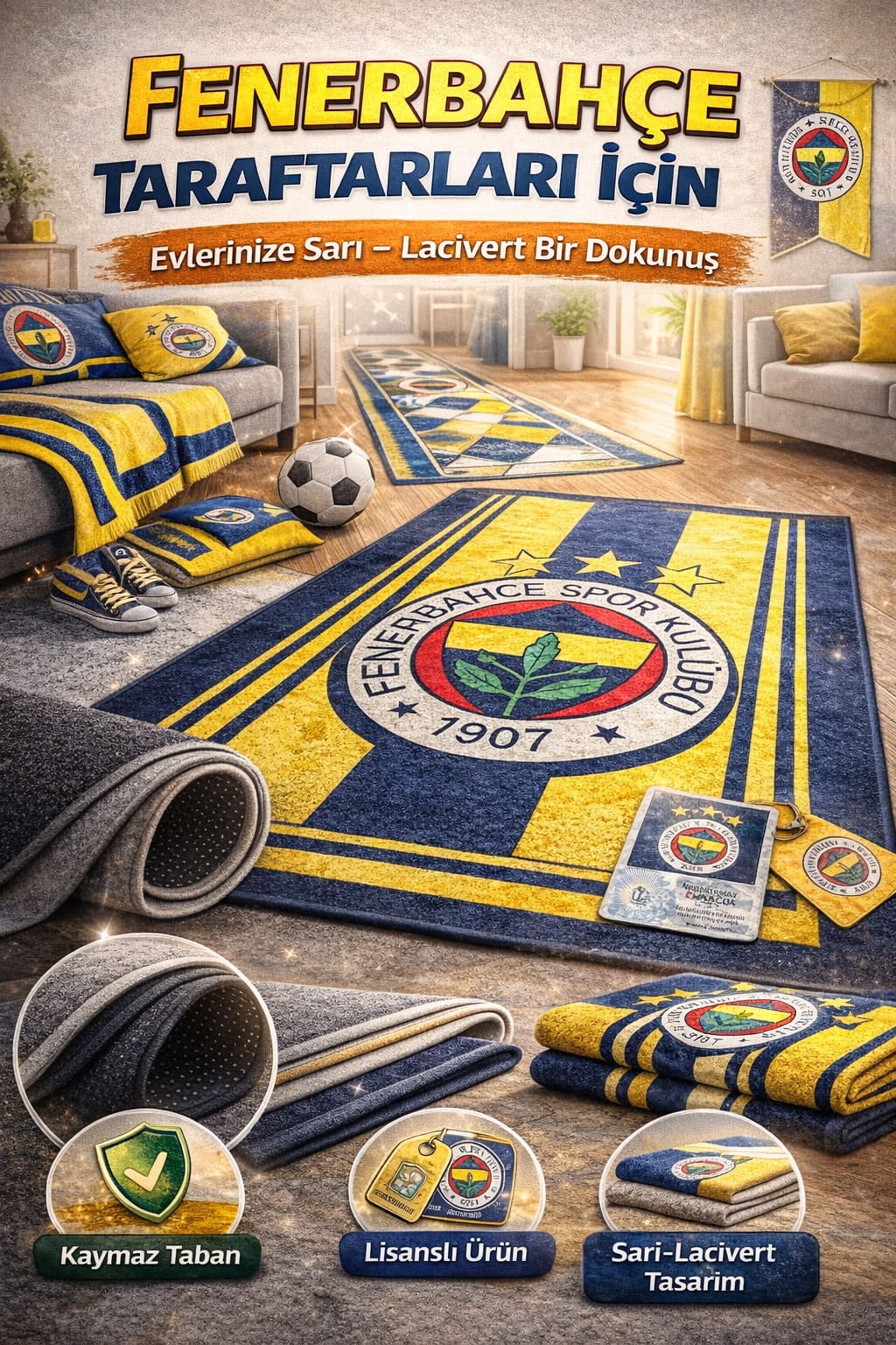 Fenerbahçe Taraftar Halısı Modelleri Ve Fiyatları