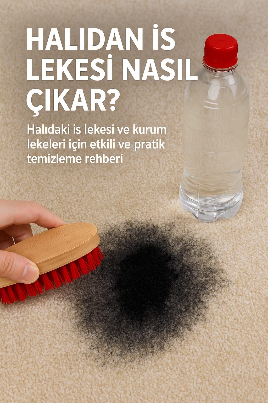 Halıdan İs Lekesi Nasıl Çıkar? | Kesin Çözümler