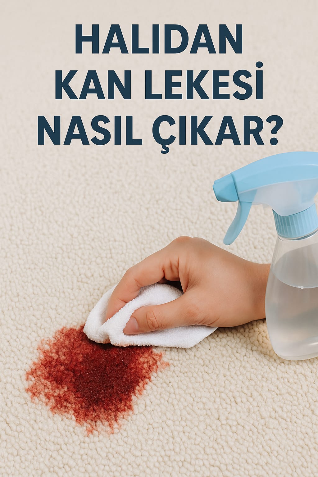 Halıdan Kan Lekesi Çıkarma | Taze ve Kurumuş Lekeler