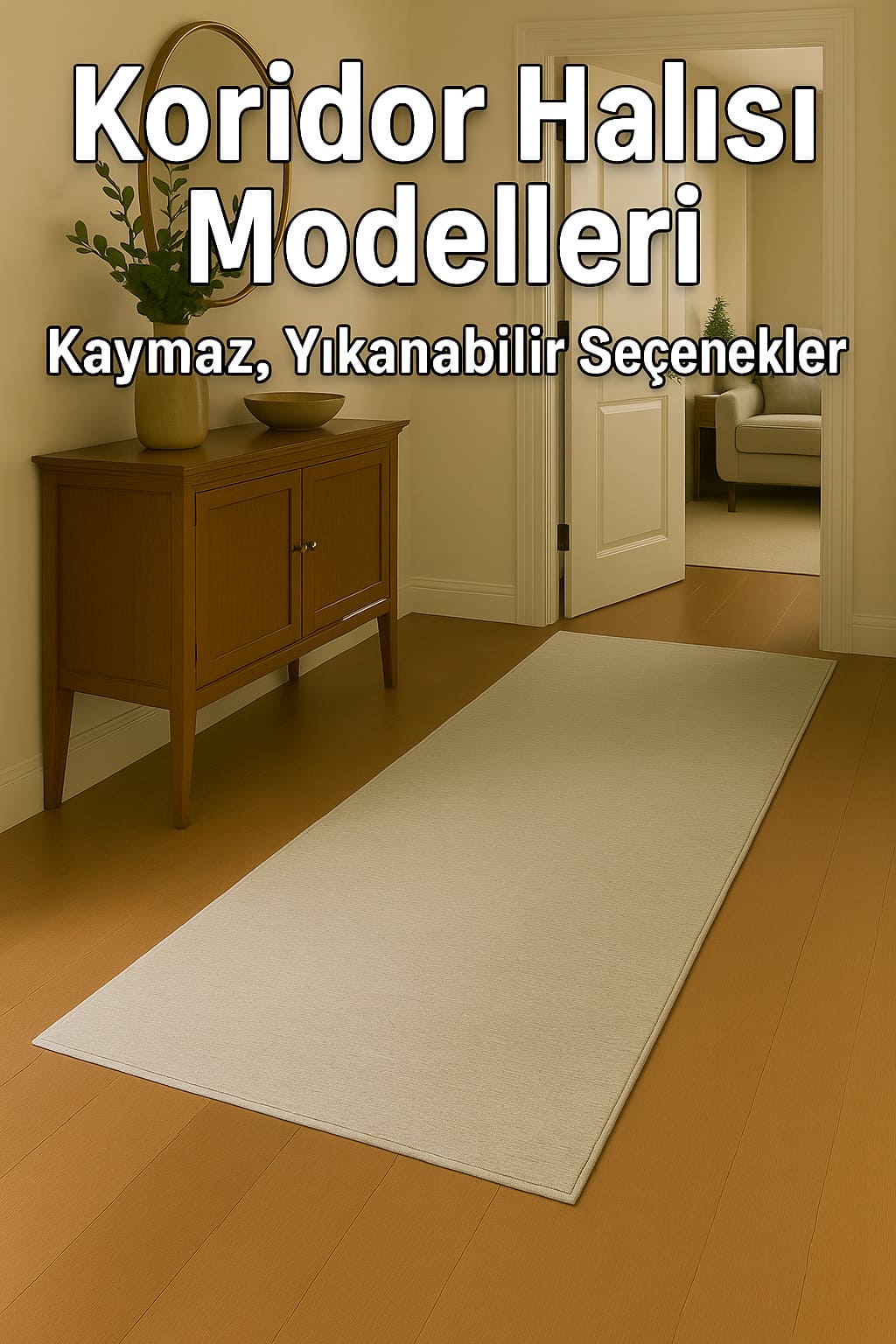 Koridor Halısı Modelleri | Kaymaz, Yıkanabilir Seçenekler