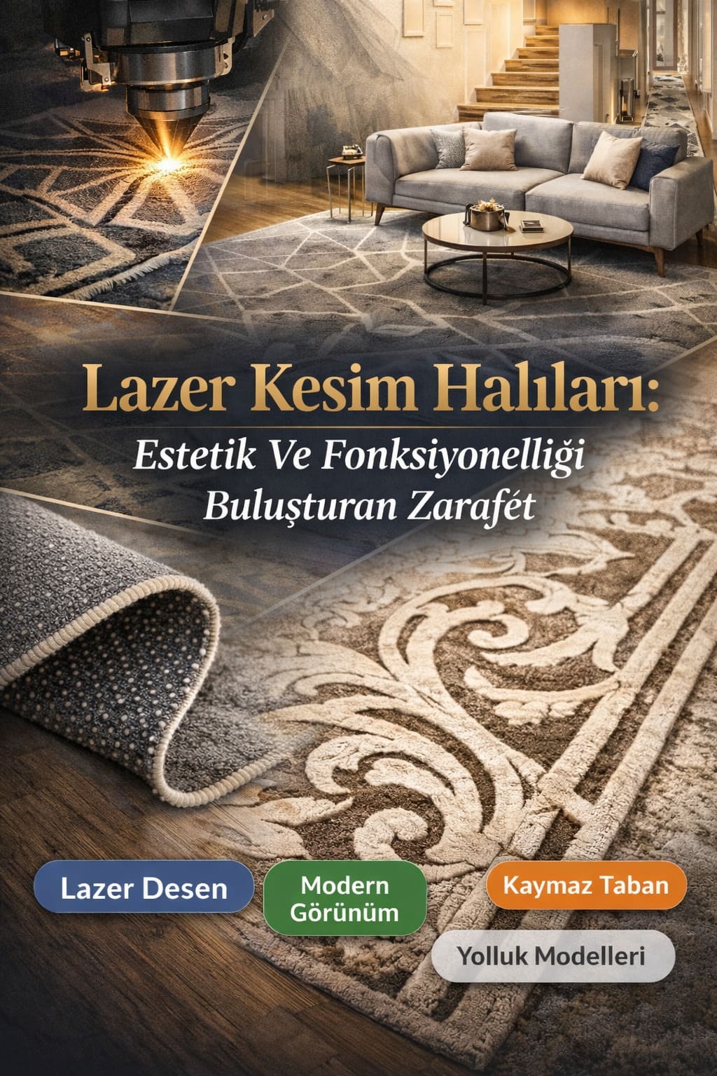 Lazer Kesim Halı Modelleri Ve Fiyatları