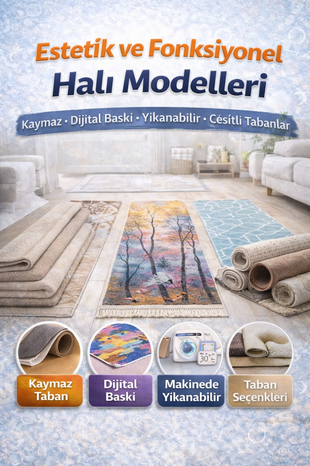 Modern Halı Modelleri