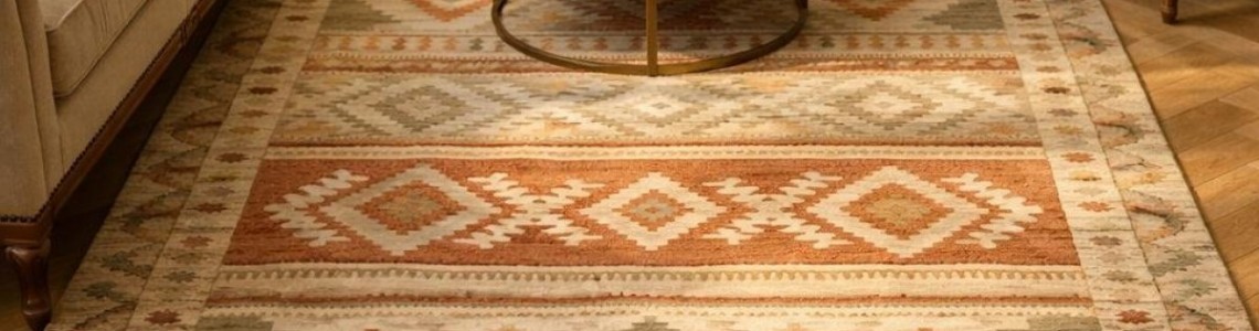 Otantik Kilimlerle Klasik Mobilyaları Dengeleme