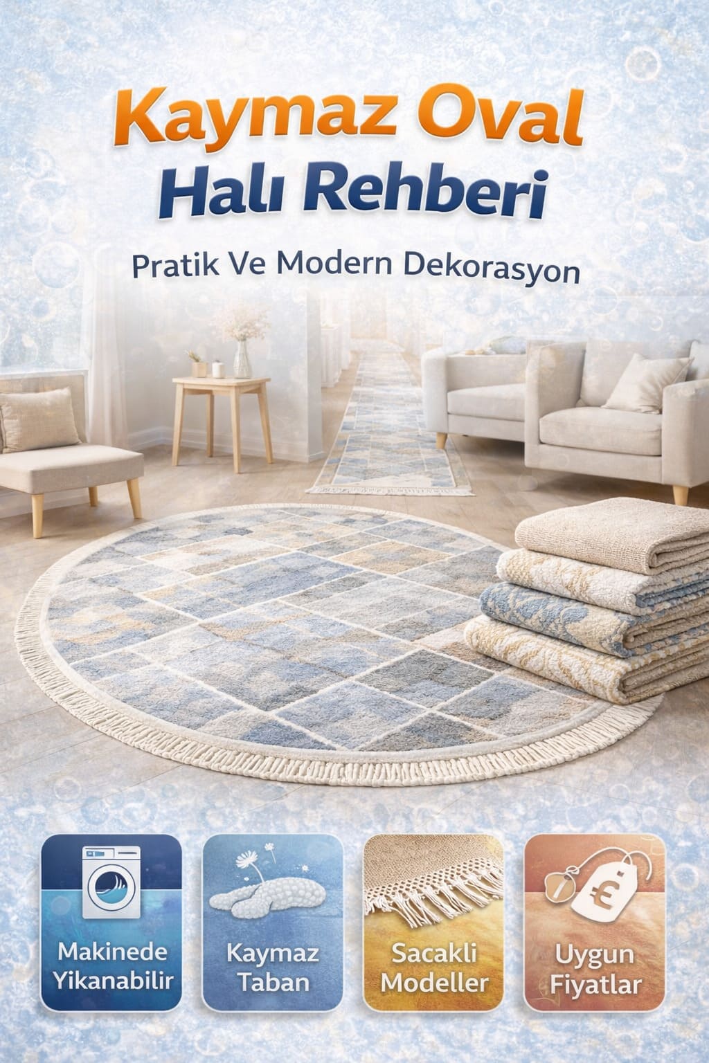 Oval Halı Modelleri