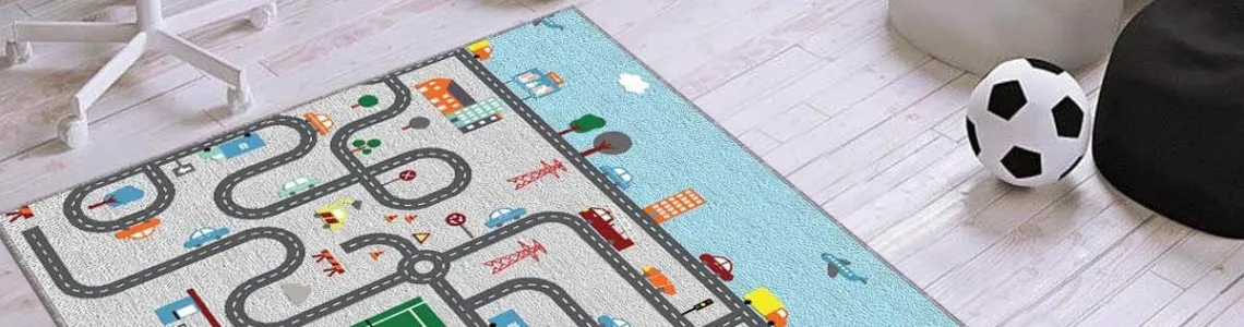 Otoyollu Çocuk Oyun Halıları Otoyollu Çocuk Oyun Halıları