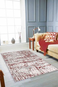 Bordo Vintage Kaymaz Tabanlı Makinede Yıkanabilir Halı AR012 Bordo Vintage Kaymaz Tabanlı Makinede Yıkanabilir Halı AR012