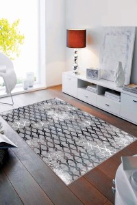 Mavi Spor Kaymaz Tabanlı Makinede Yıkanabilir Halı AR279