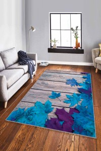 Mavi Çınar 3D Kaymaz Tabanlı Makinede Yıkanabilir Halı CNR04 Mavi Çınar 3D Kaymaz Tabanlı Makinede Yıkanabilir Halı CNR04