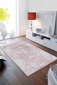 Pembe Sade Desensiz Kaymaz Tabanlı Dekoratif Halı MA004 Pembe Sade Desensiz Kaymaz Tabanlı Dekoratif Halı MA004