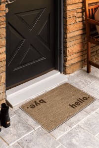 Bej Hello Bye Kapı Önü Paspası KP14 Bej Hello Bye Kapı Önü Paspası KP14