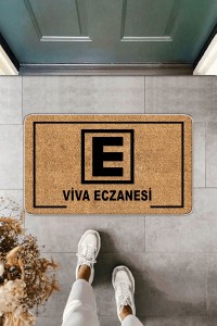 Bej E Logolu Eczane Paspası KP27 Bej E Logolu Eczane Paspası KP27