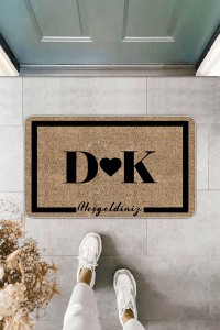 Bej İsimli Kapı Önü Paspası KP32 Bej İsimli Kapı Önü Paspası KP32