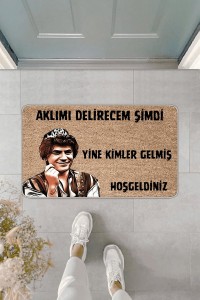 Bej Komik Aklımı Delirecem Şimdi Kapı Önü Paspası KP41 Bej Komik Aklımı Delirecem Şimdi Kapı Önü Paspası KP41