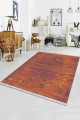 Taba Modern Dokuma Pamuk Tabanlı Kaymaz Kilim KLM013