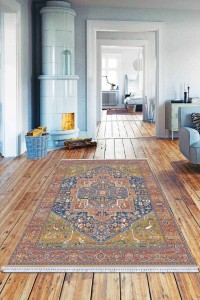 Eflatun Göbekli Dokuma Pamuk Taban Kaymaz Kilim KLM086 Eflatun Göbekli Dokuma Pamuk Taban Kaymaz Kilim KLM086