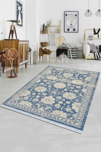 Eflatun Vintage Dokuma Pamuk Taban Kaymaz Kilim KLM122 Eflatun Vintage Dokuma Pamuk Taban Kaymaz Kilim KLM122