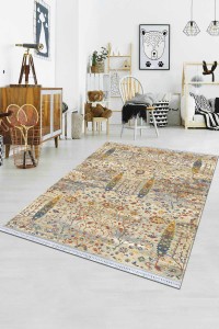 Çok Renkli Vintage Dokuma Pamuk Taban Kaymaz Kilim KLM129 Çok Renkli Vintage Dokuma Pamuk Taban Kaymaz Kilim KLM129