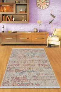 Çok Renkli Vintage Dokuma Pamuk Taban Kaymaz Kilim KLM150 Çok Renkli Vintage Dokuma Pamuk Taban Kaymaz Kilim KLM150