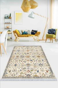 Çok Renkli Vintage Dokuma Pamuk Taban Kaymaz Kilim KLM191 Çok Renkli Vintage Dokuma Pamuk Taban Kaymaz Kilim KLM191