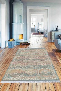 Çok Renkli Vintage Dokuma Pamuk Taban Kaymaz Kilim KLM236 Çok Renkli Vintage Dokuma Pamuk Taban Kaymaz Kilim KLM236