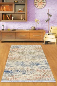 Çok Renkli Vintage Dokuma Pamuk Taban Kaymaz Kilim KLM292 Çok Renkli Vintage Dokuma Pamuk Taban Kaymaz Kilim KLM292