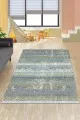 Dekoratif Kilim Çok Renkli Vintage Dokuma Pamuk Taban Kaymaz Kilim KLM180