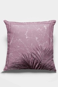 Pembe Çerçeveli Çift Taraflı Yastık Kırlent Kılıfı KRL094 Pembe Çerçeveli Çift Taraflı Yastık Kırlent Kılıfı KRL094