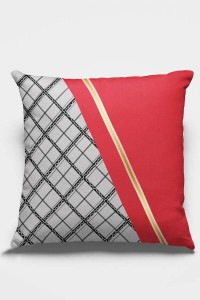 Kırmızı Ekoseli Çift Taraflı Yastık Kırlent Kılıfı KRL1021 Kırmızı Ekoseli Çift Taraflı Yastık Kırlent Kılıfı KRL1021