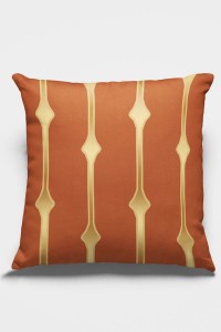 Turuncu Çizgili Çift Taraflı Yastık Kırlent Kılıfı KRL1030 Turuncu Çizgili Çift Taraflı Yastık Kırlent Kılıfı KRL1030