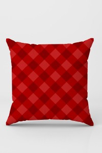 Kırmızı Christmas Çift Taraflı Kırlent Yastık Kılıfı KRL1034 Kırmızı Christmas Çift Taraflı Kırlent Yastık Kılıfı KRL1034