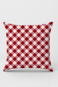 Kırmızı Christmas Çift Taraflı Kırlent Yastık Kılıfı KRL1059 Kırmızı Christmas Çift Taraflı Kırlent Yastık Kılıfı KRL1059