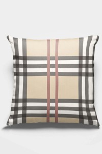 Bej Çizgili Çift Taraflı Yastık Kırlent Kılıfı KRL142 Bej Çizgili Çift Taraflı Yastık Kırlent Kılıfı KRL142