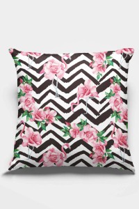 Pembe Flamingolu Çift Taraflı Yastık Kırlent Kılıfı KRL172 Pembe Flamingolu Çift Taraflı Yastık Kırlent Kılıfı KRL172