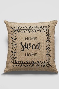 Bej Hasır Görünümlü Çift Taraflı Kırlent Kılıfı KRL184 Bej Hasır Görünümlü Çift Taraflı Kırlent Kılıfı KRL184