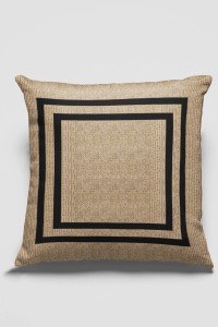 Bej Hasır Görünümlü Çift Taraflı Kırlent Kılıfı KRL187 Bej Hasır Görünümlü Çift Taraflı Kırlent Kılıfı KRL187