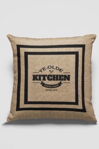 Bej Hasır Görünümlü Çift Taraflı Kırlent Kılıfı KRL188 Bej Hasır Görünümlü Çift Taraflı Kırlent Kılıfı KRL188