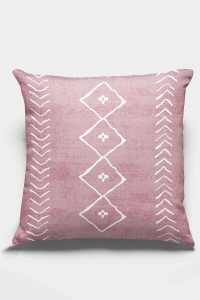 Pembe Moroccan Çift Taraflı Yastık Kırlent Kılıfı KRL194 Pembe Moroccan Çift Taraflı Yastık Kırlent Kılıfı KRL194