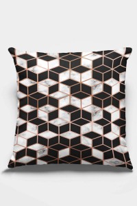 Bakır Petek Çift Taraflı Yastık Kırlent Kılıfı KRL270 Bakır Petek Çift Taraflı Yastık Kırlent Kılıfı KRL270