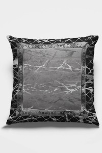 Füme Çerçeveli Çift Taraflı Yastık Kırlent Kılıfı KRL274 Füme Çerçeveli Çift Taraflı Yastık Kırlent Kılıfı KRL274