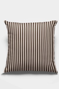 Kahverengi Çizgili Çift Taraflı Yastık Kırlent Kılıfı KRL281 Kahverengi Çizgili Çift Taraflı Yastık Kırlent Kılıfı KRL281