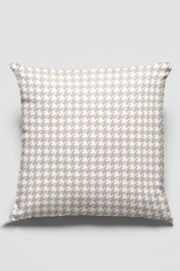 Bej Kazayağı Çift Taraflı Yastık Kırlent Kılıfı KRL286 Bej Kazayağı Çift Taraflı Yastık Kırlent Kılıfı KRL286