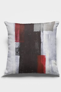 Kırmızı Modern Çift Taraflı Yastık Kırlent Kılıfı KRL313 Kırmızı Modern Çift Taraflı Yastık Kırlent Kılıfı KRL313