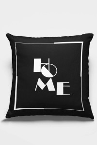 Siyah Mutfak Çift Taraflı Yastık Kırlent Kılıfı KRL329 Siyah Mutfak Çift Taraflı Yastık Kırlent Kılıfı KRL329