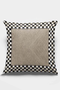 Bej Hasır Görünümlü Çift Taraflı Kırlent Kılıfı KRL331 Bej Hasır Görünümlü Çift Taraflı Kırlent Kılıfı KRL331