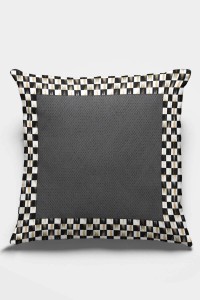 Füme Hasır Görünümlü Çift Taraflı Kırlent Kılıfı KRL332 Füme Hasır Görünümlü Çift Taraflı Kırlent Kılıfı KRL332